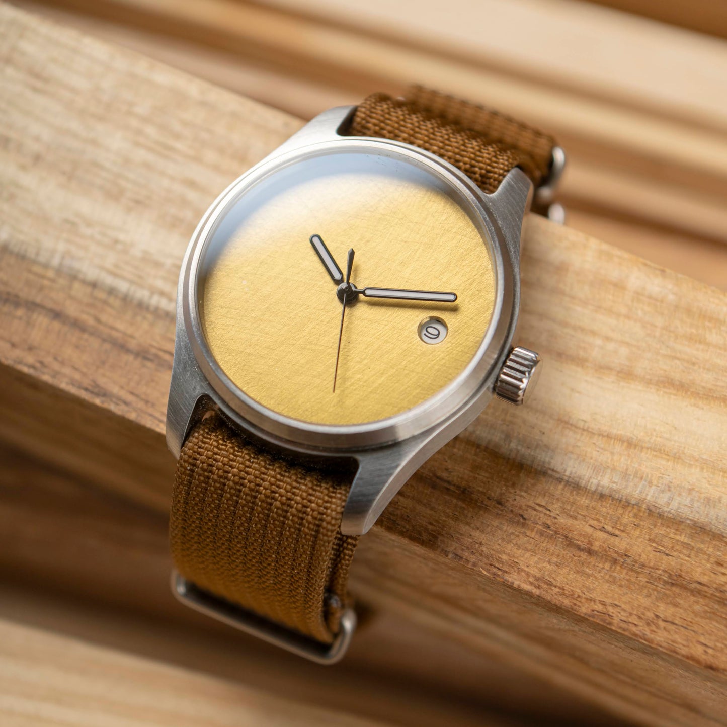 Brass Dial 39mm