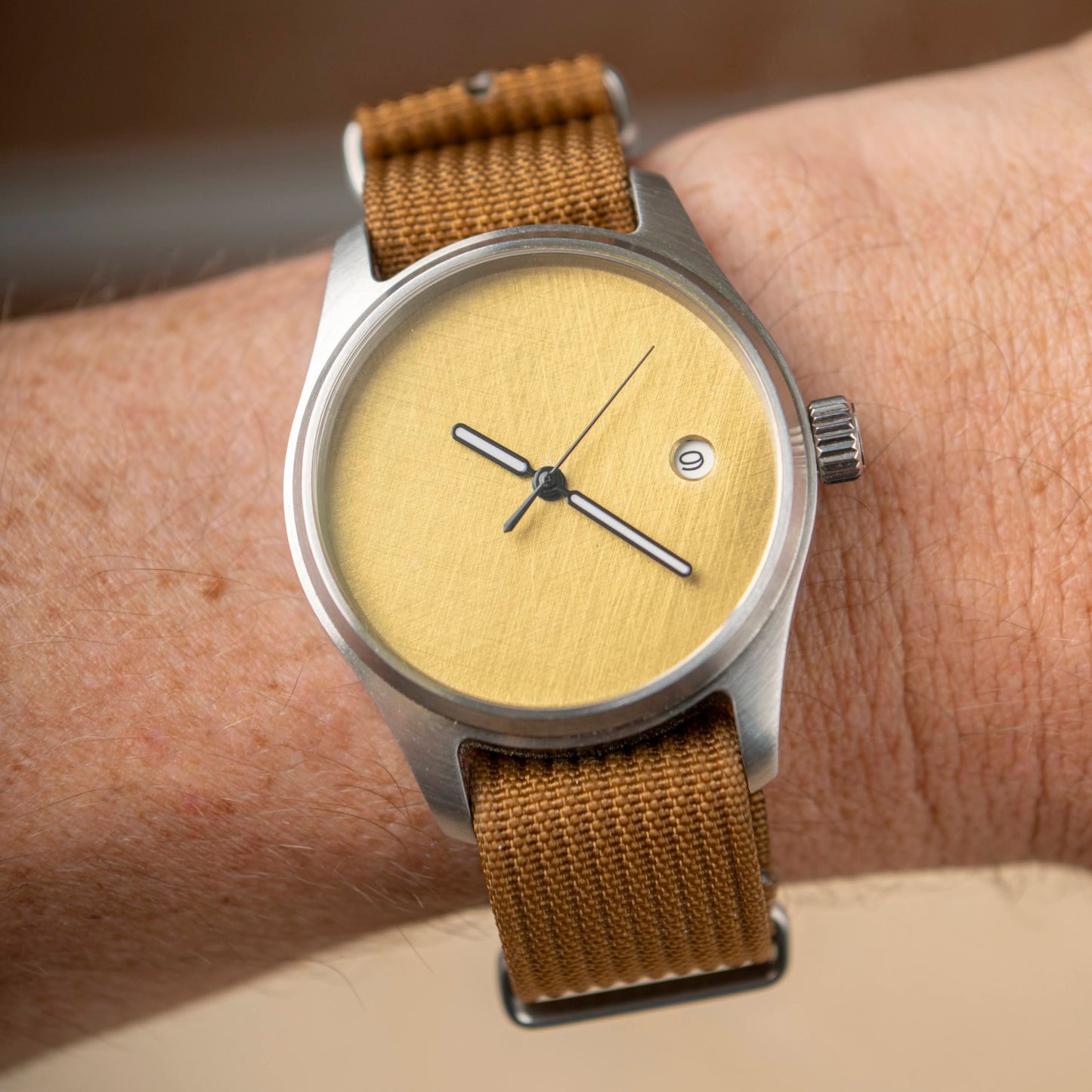 Brass Dial 39mm